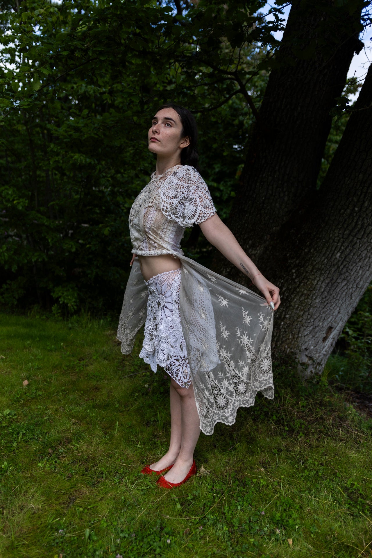 Lace Patchwork Top