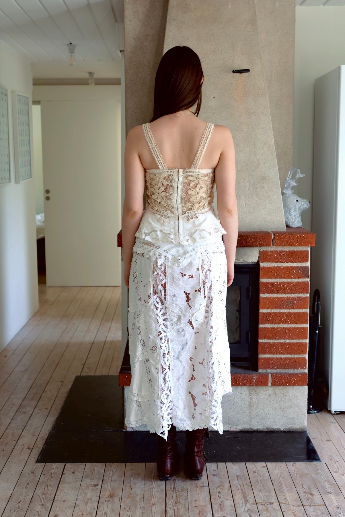 Long Crochet Skirt