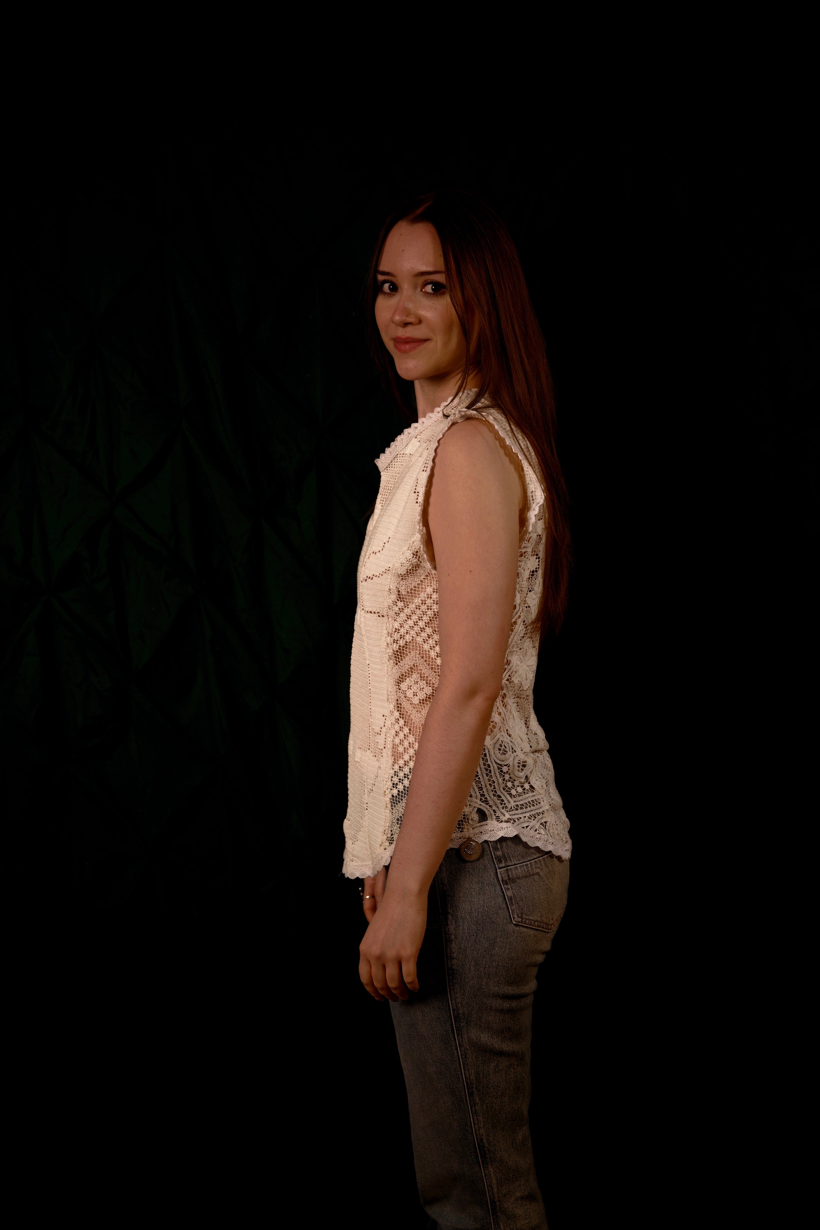 Figure Stitching Sleeveless Top III