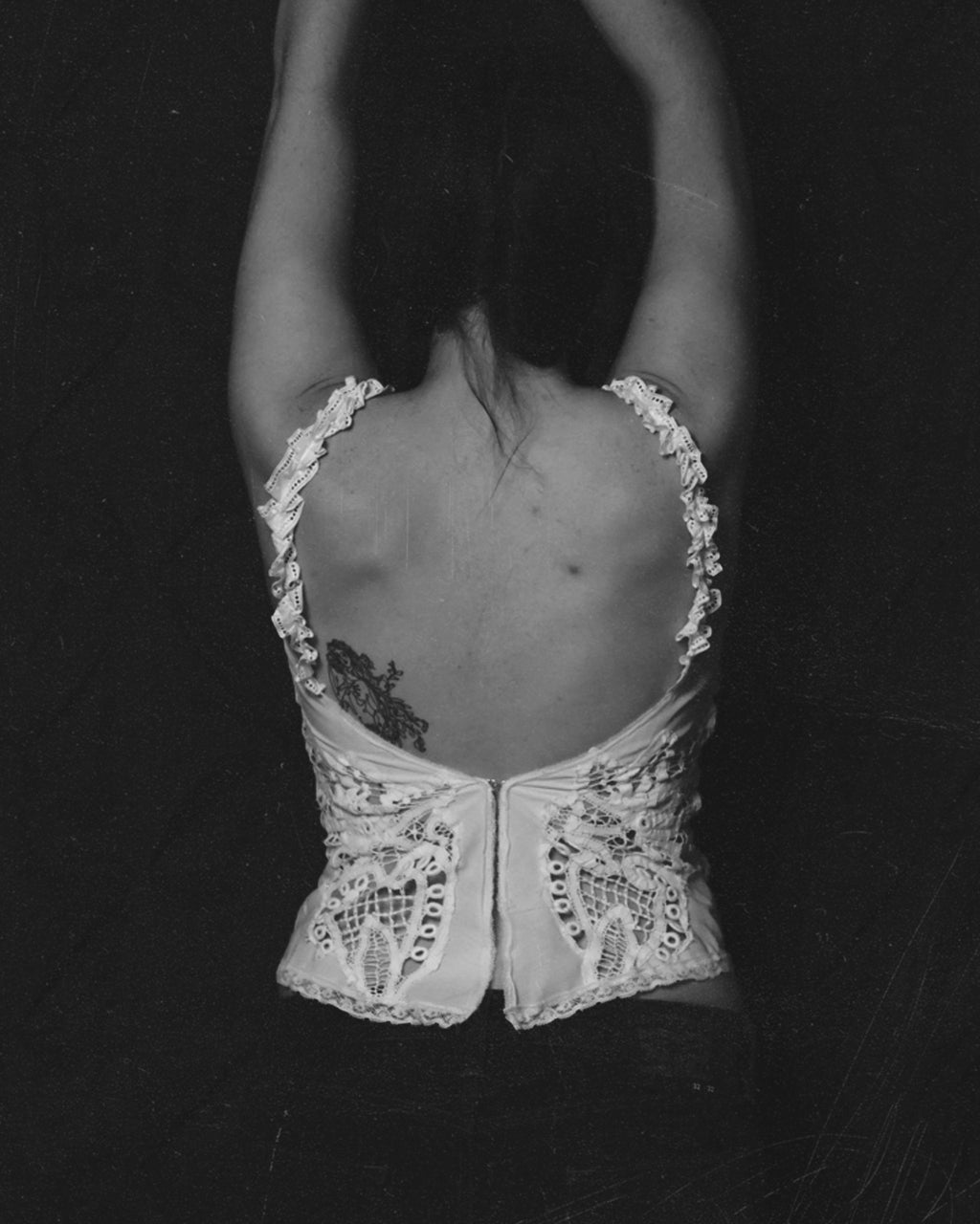 White Cotton Crochet Top II