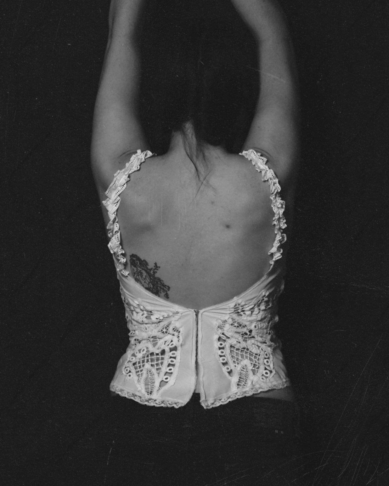 White Cotton Crochet Top II